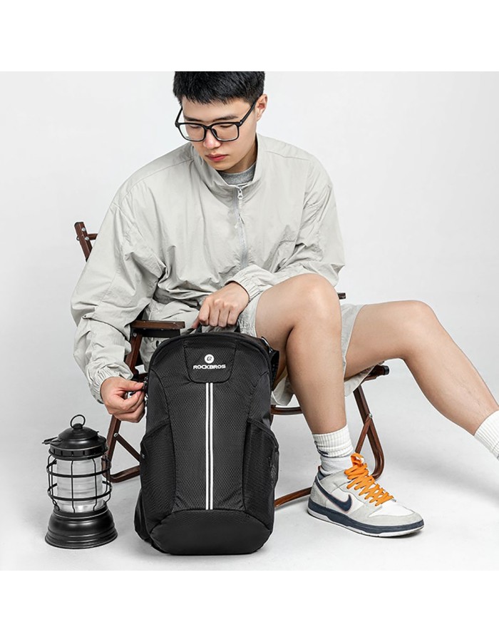 Rockbros H9 city backpack 20 l lightweight waterproof - black Rockbros H9 city backpack 20 l lightweight waterproof - black