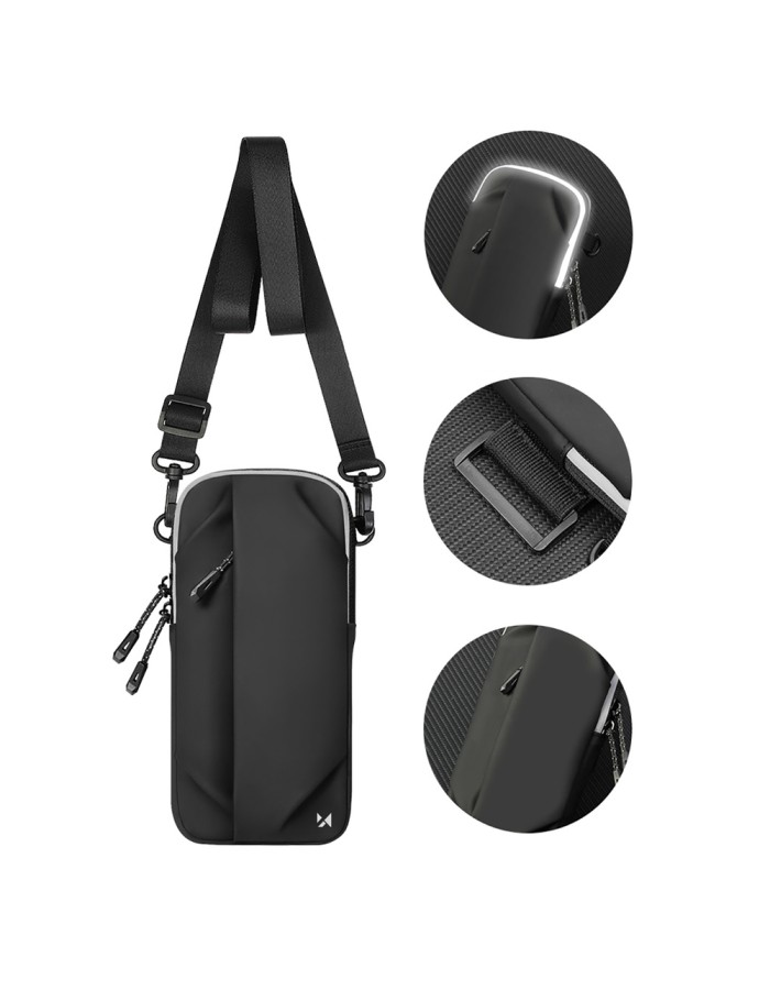 Wozinsky WSDB-B armband phone bag for running - black Wozinsky WSDB-B armband phone bag for running - black