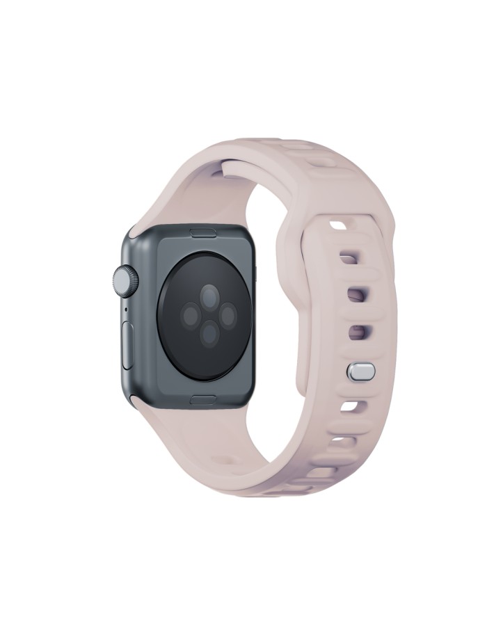 3mk Silicone Watch Strap for Apple Watch 38 / 40 / 41 mm - beige