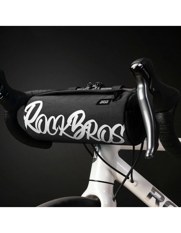 Rockbros G006 Flash Journey Handlebar Bike Bag 3.6L - Black Rockbros G006 Flash Journey Handlebar Bike Bag 3.6L - Black