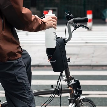 Rockbros P002 Handlebar Bag Compatible with Scooters and Folding City Bikes 1.5L - Black Rockbros P002 Handlebar Bag Compatible with Scooters and Folding City Bikes 1.5L - Black