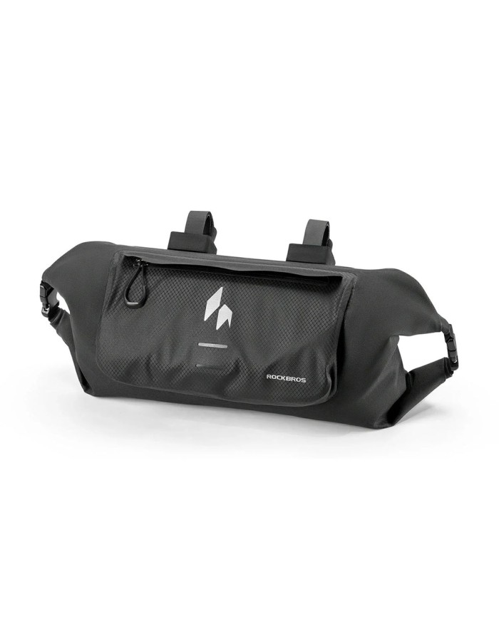Rockbros AS-154 Waterproof Handlebar Bicycle Bag 8L - Black
