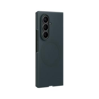 Samsung Silicone Magnet Case for Samsung Galaxy Z Fold 8 compatible with MagSafe + 2 anti-reflective films - green