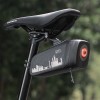 Rockbros AS-141 Lightweight Bicycle Seat Bag with Smart Rear Light - Black Rockbros AS-141 Lightweight Bicycle Seat Bag with Smart Rear Light - Black