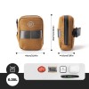 Rockbros F006 bicycle saddle bag 0.35 l - brown Rockbros F006 bicycle saddle bag 0.35 l - brown
