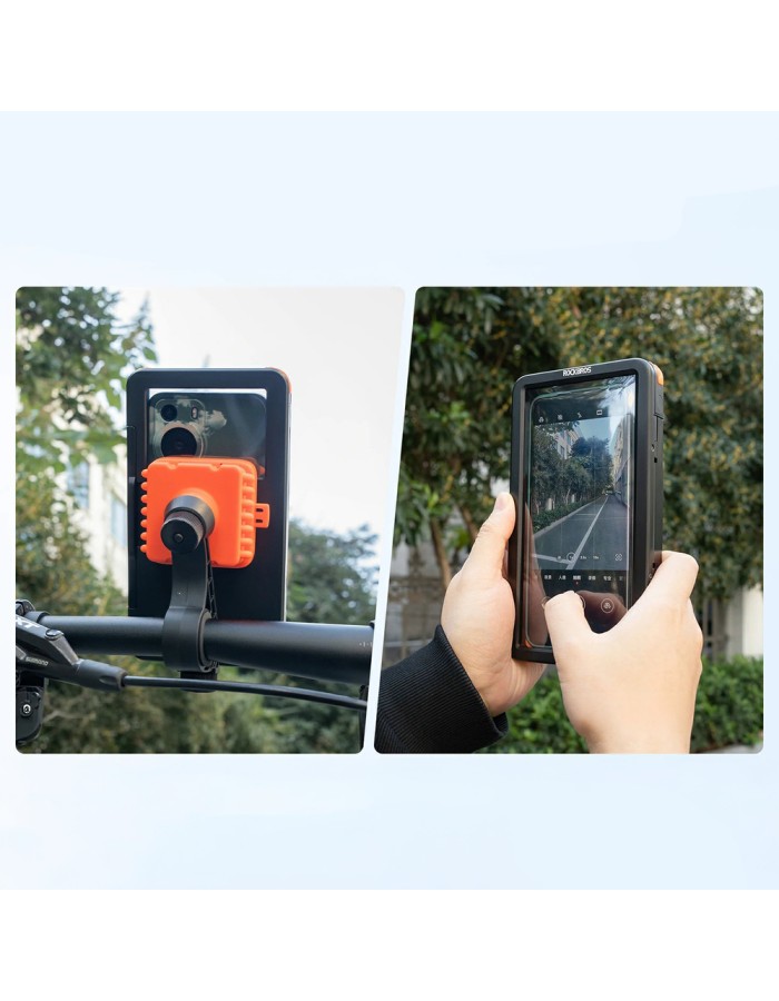 Rockbros HW-87 Magnetic Waterproof Phone Holder - Black Rockbros HW-87 Magnetic Waterproof Phone Holder - Black