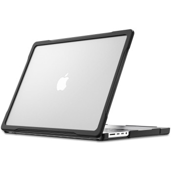 Tech-Protect Velar Case for MacBook Pro 16" 2021 / 2023 / 2025 / 2026 - Transparent Black