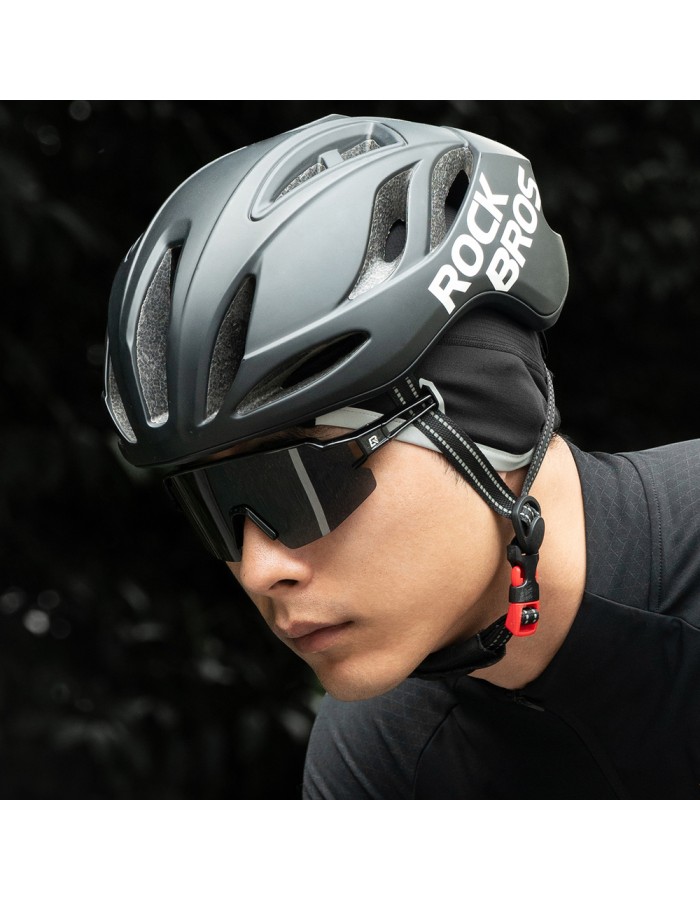 Rockbros M016 Winter Windproof Cycling Cap Size 54-61 cm - Black Rockbros M016 Winter Windproof Cycling Cap Size 54-61 cm - Black