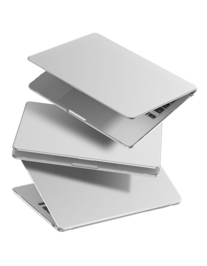 AmazingThing Titan Hardshell Case for MacBook Air M5 16" - Transparent