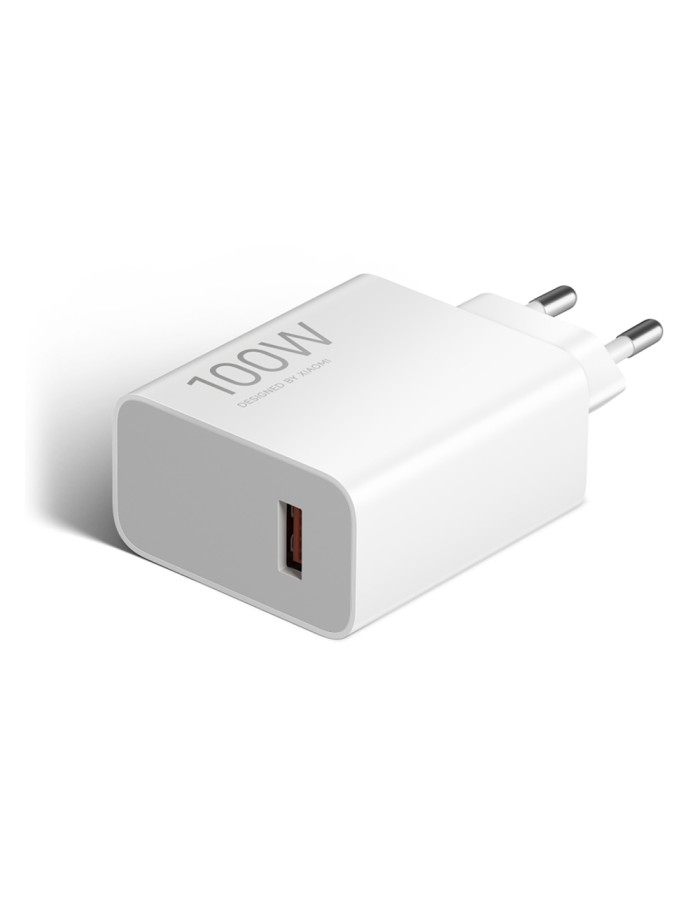 Wall Charger Xiaomi MY-19-ER, 100W, 6.1A, 1 x USB-A, with USB-C Cable, White BHR095VEU Wall Charger Xiaomi MY-19-ER, 100W, 6.1A, 1 x USB-A, with USB-C Cable, White BHR095VEU