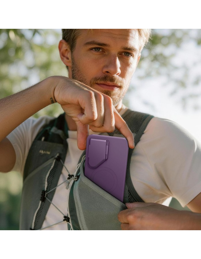 Tech-Protect Kevlar Aura MagSafe Case for Samsung Galaxy S26 Ultra - Purple Tech-Protect Kevlar Aura MagSafe Case for Samsung Galaxy S26 Ultra - Purple