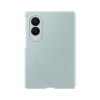 Samsung Silicone Magnet Case for Samsung Galaxy Z Fold 8 compatible with MagSafe + 2 anti-reflective films - green