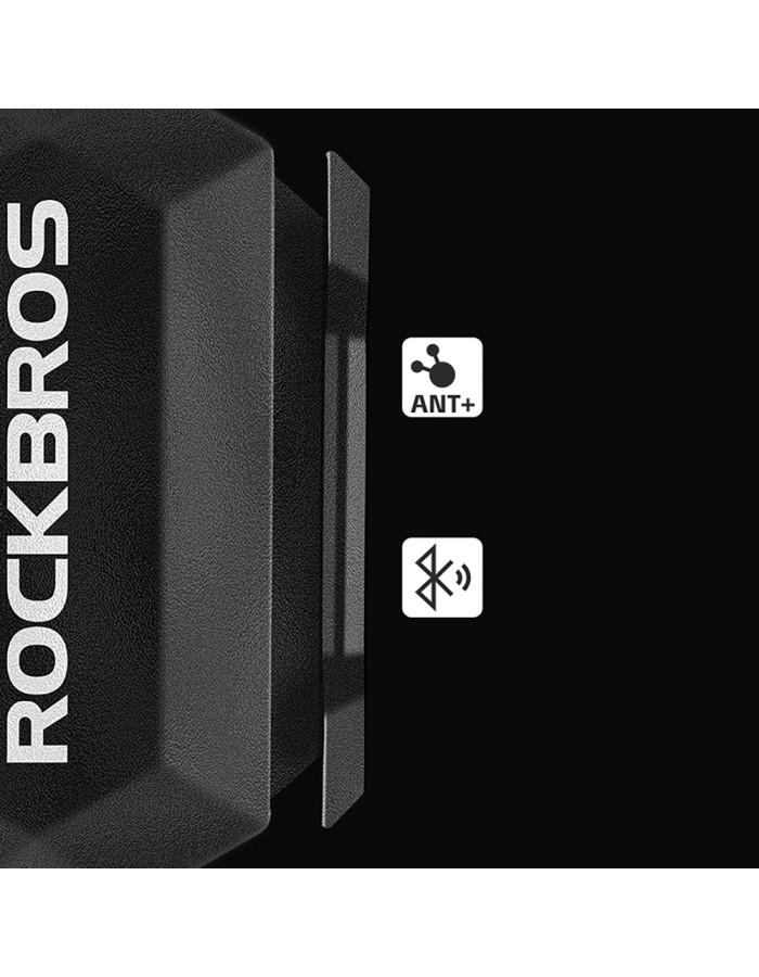 Rockbros C3 ANT+ / Bluetooth 2-in-1 Speed ​​or Cadence Sensor - Black