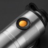 Rockbros HQ-67A-L03 Bicycle Pump with Pressure Gauge - Silver Rockbros HQ-67A-L03 Bicycle Pump with Pressure Gauge - Silver