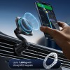 ESR OmniLock Qi2.2 Magnetic MagSafe Car Air Vent Mount - Black ESR OmniLock Qi2.2 Magnetic MagSafe Car Air Vent Mount - Black