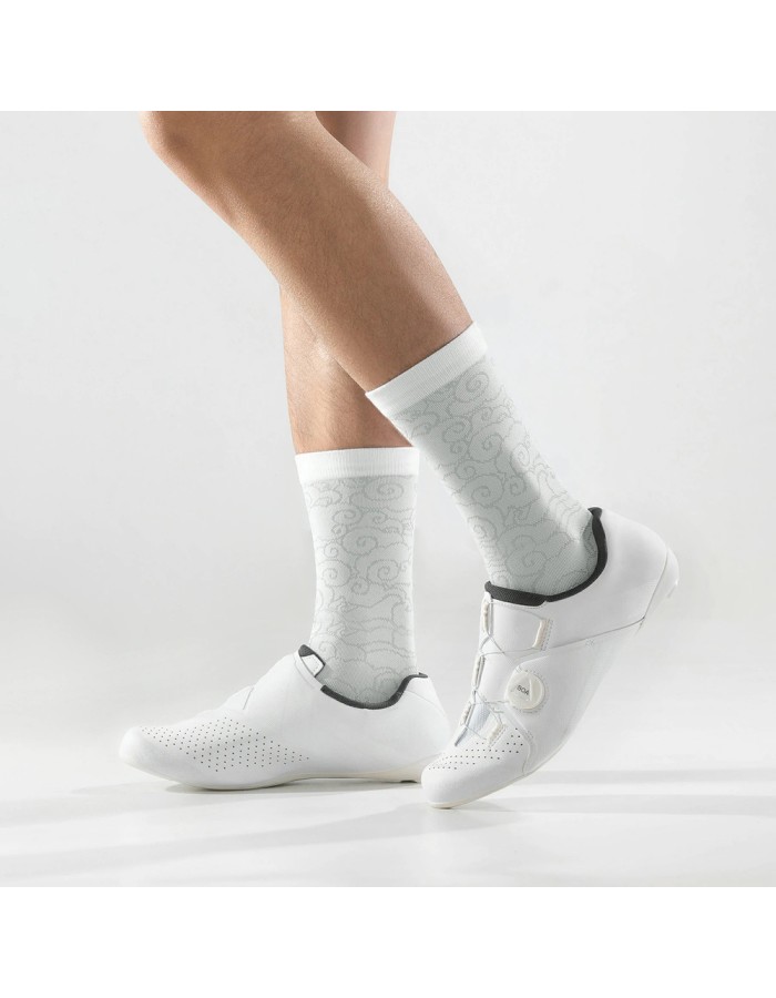 Rockbros 490025001 ROAD TO SKY Cycling Socks 36-38 cm - White Rockbros 490025001 ROAD TO SKY Cycling Socks 36-38 cm - White