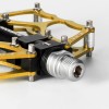 Rockbros JT201012LG 2010-12L Aluminum Platform Bicycle Pedals - Gold Rockbros JT201012LG 2010-12L Aluminum Platform Bicycle Pedals - Gold