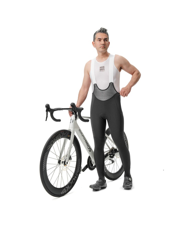 Rockbros TLCK001-1 ROAD TO SKY Men&amp;#39;s Cycling Pants with Pad M - Black