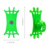 Rockbros LF436 Handlebar Clamp Phone Holder - Green Rockbros LF436 Handlebar Clamp Phone Holder - Green