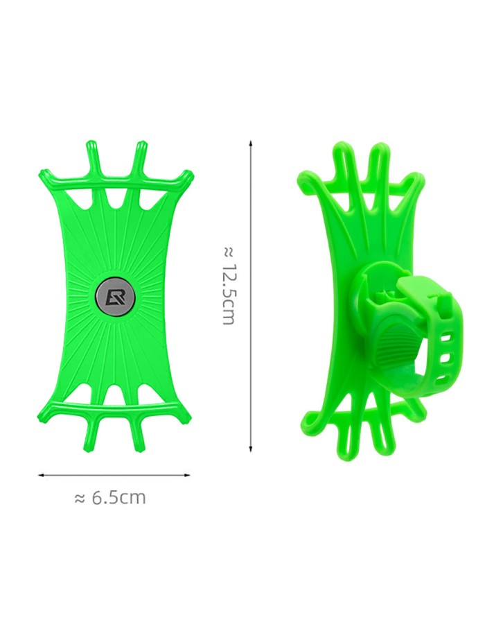 Rockbros LF436 Handlebar Clamp Phone Holder - Green Rockbros LF436 Handlebar Clamp Phone Holder - Green