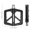 Rockbros M906 Nylon Bicycle Pedals - Black Rockbros M906 Nylon Bicycle Pedals - Black