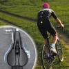 Rockbros 8182 city bicycle saddle, comfortable, anatomical - black