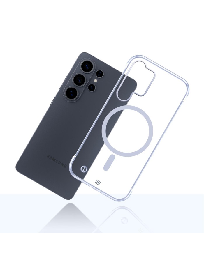 3mk Just20g MagCase for Samsung Galaxy S26 Ultra - Transparent 3mk Just20g MagCase for Samsung Galaxy S26 Ultra - Transparent