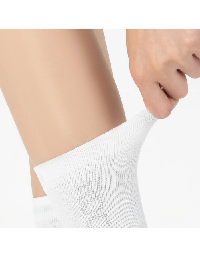Rockbros 490067006 reflective cycling socks M - white Rockbros 490067006 reflective cycling socks M - white