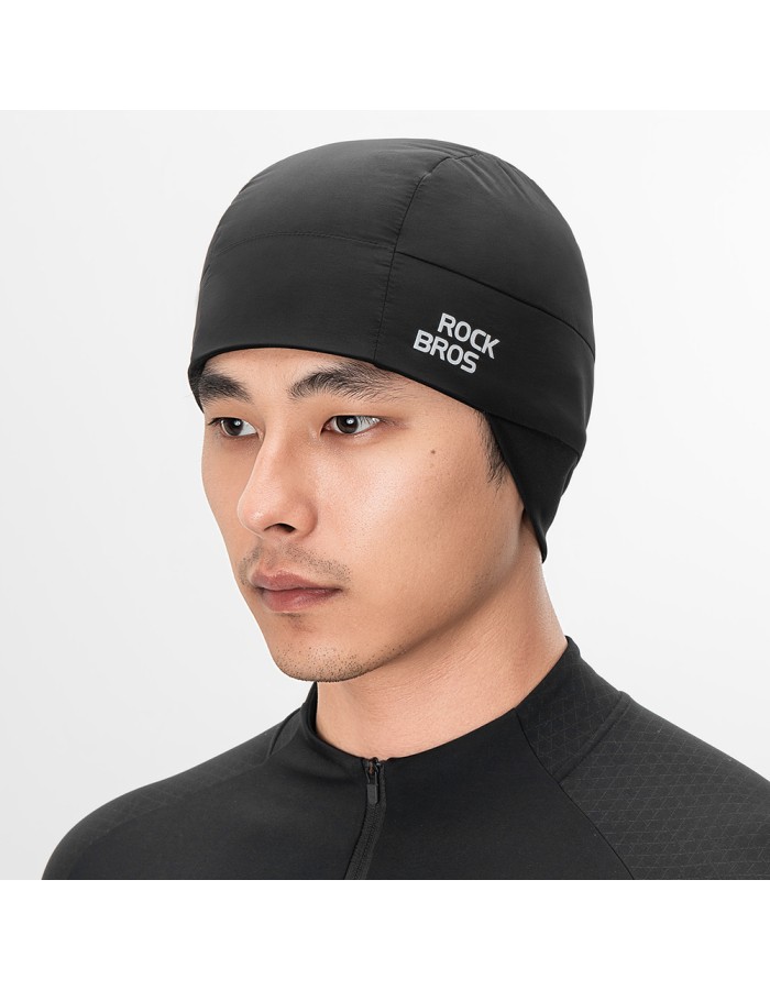 Rockbros M015 Winter Reversible Cycling Cap Size 54-61 cm - Black Rockbros M015 Winter Reversible Cycling Cap Size 54-61 cm - Black