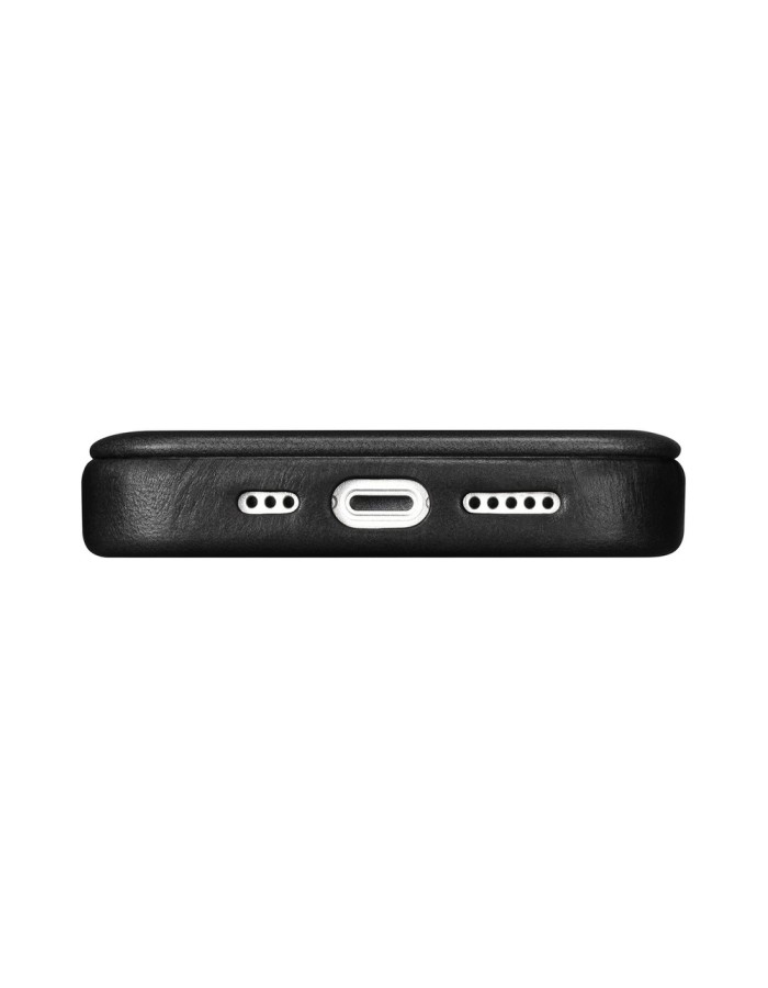 iCarer CE Oil Wax Premium Leather Folio Case Leather Case iPhone 14 Plus Magnetic Flip MagSafe Black (AKI14220707-BK) iCarer CE Oil Wax Premium Leather Folio Case Leather Case iPhone 14 Plus Magnetic Flip MagSafe Black (AKI14220707-BK)