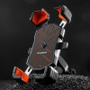 Rockbros HW-117 Handlebar Clamp Phone Holder - Black and Orange Rockbros HW-117 Handlebar Clamp Phone Holder - Black and Orange