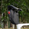 Rockbros AS-078-1 Bicycle Seat Bag with Smart Rear Light 0.8L - Black Rockbros AS-078-1 Bicycle Seat Bag with Smart Rear Light 0.8L - Black