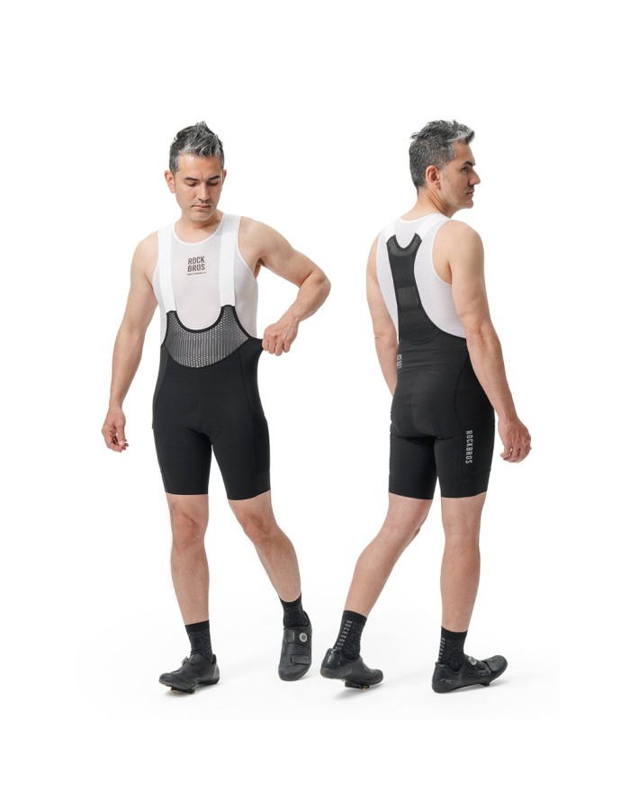 Rockbros TLDK001-1 ROAD TO SKY Men&amp;#39;s Cycling Shorts with Pad Size S - Black