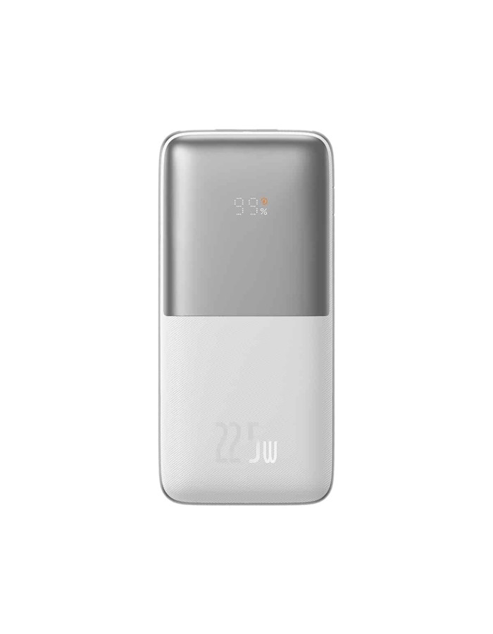Baseus Bipow Pro power bank 10000mAh 22.5W + USB cable 3A 0.3m white