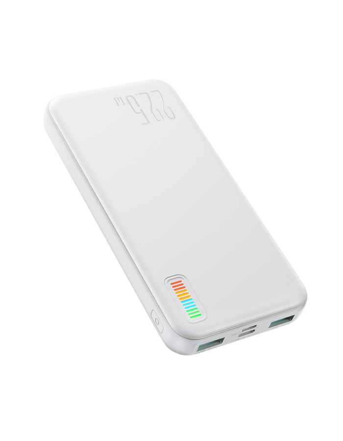 Joyroom power bank 10000mAh Dazzling Series 22.5W white Joyroom power bank 10000mAh Dazzling Series 22.5W white