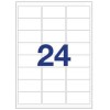 TTO WHITE ECONOMY LABELS 70X37MM 070037