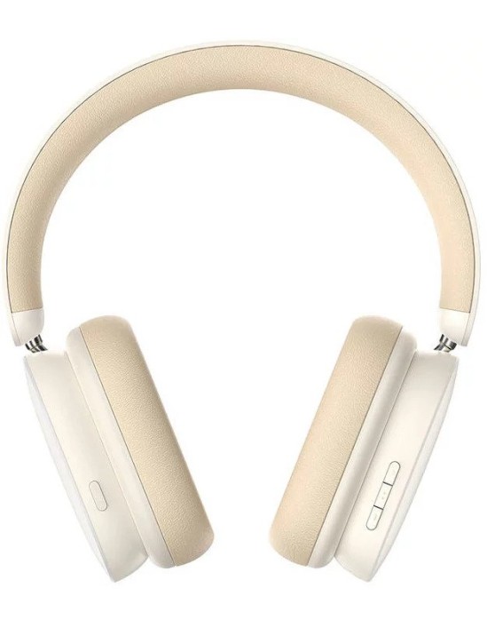 Baseus Bowie H1 Noise Cancelling Wireless Headphones White