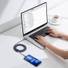 Baseus Cable Lightning to USB-C Crystal Series 2.0m White