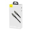Baseus Gold Type-C to Lightning PD 20W 2m Black Baseus Gold Type-C to Lightning PD 20W 2m Black