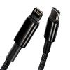 Baseus Gold Type-C to Lightning PD 20W 2m Black