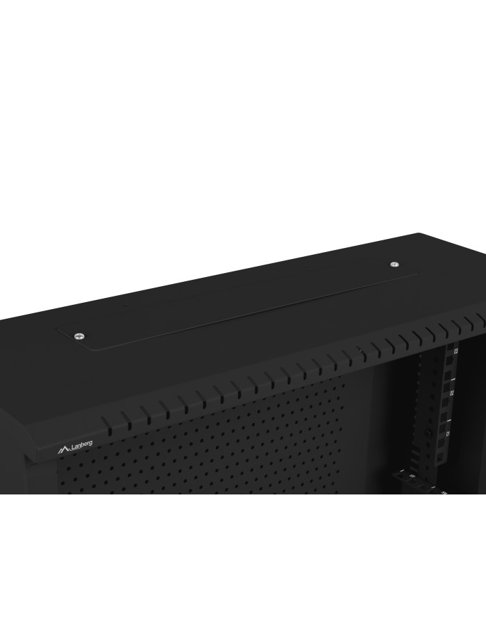Lanberg 19'' Low Profile Wall Rack 4U+3U Assembled Black Lanberg 19'' Low Profile Wall Rack 4U+3U Assembled Black