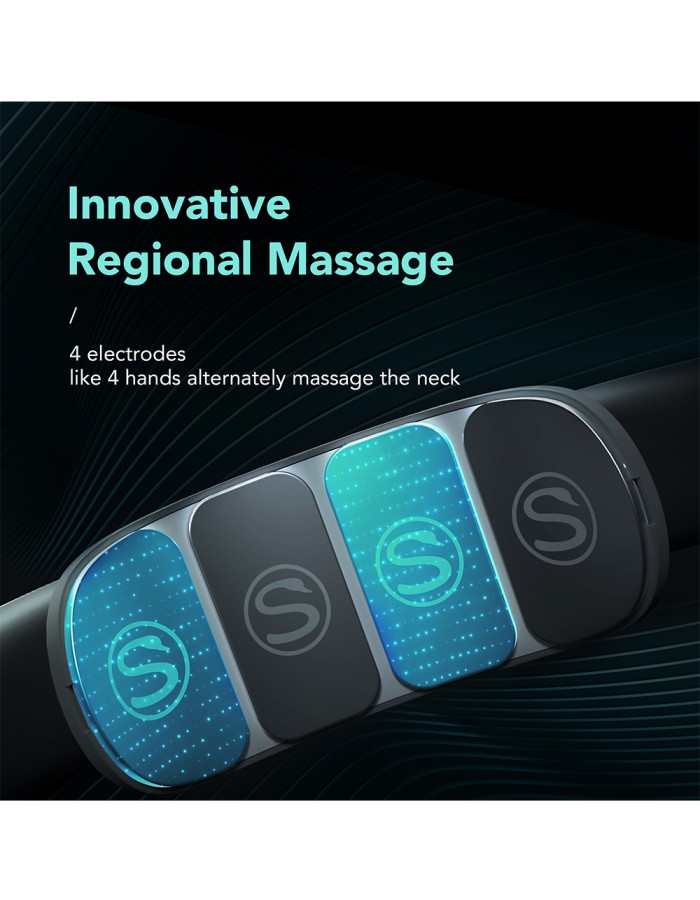 SKG K5 Pro Neck Massager with 4 modes of Pulse & 3 Level Heating
