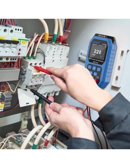 Noyafa Wire Tracker & Digital Multimeter with Cable Length Measurement, PoE Testing, NCV Detection, and LCD Display NF-B509