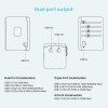 Unitek Charge Wall 65W Travel Adapter 3xUSBC+USBA Black P1122A Unitek Charge Wall 65W Travel Adapter 3xUSBC+USBA Black P1122A