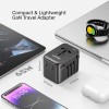 Unitek Charge Wall 65W Travel Adapter 3xUSBC+USBA Black P1122A