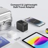 Unitek P1120A Universal Travel Charger 20W USBC+USBA Black Unitek P1120A Universal Travel Charger 20W USBC+USBA Black