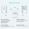 Unitek World Travel Adapter & 100W Charger EU/UK/US 4xUSBC+1xUSBA P1123A Unitek World Travel Adapter & 100W Charger EU/UK/US 4xUSBC+1xUSBA P1123A