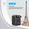 Unitek World Travel Adapter & 100W Charger EU/UK/US 4xUSBC+1xUSBA P1123A Unitek World Travel Adapter & 100W Charger EU/UK/US 4xUSBC+1xUSBA P1123A