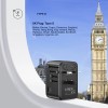 Unitek World Travel Adapter & 100W Charger EU/UK/US 4xUSBC+1xUSBA P1123A Unitek World Travel Adapter & 100W Charger EU/UK/US 4xUSBC+1xUSBA P1123A