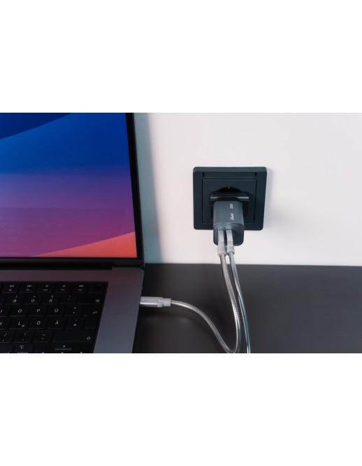 Verbatim Wall GaN Charger 35W USB-C USB-A (UK/EU/US) GNC-35 Verbatim Wall GaN Charger 35W USB-C USB-A (UK/EU/US) GNC-35